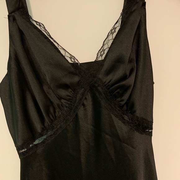 NEVER WORN Envy & Grace Black Silk Midi Dresss - Picture 3 of 5